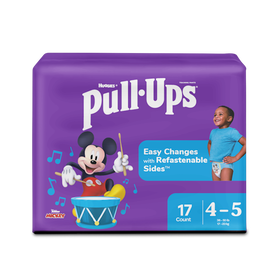 Pants de Entrenamiento para Niños Huggies Pull Ups Tallas 4/5, 17uds