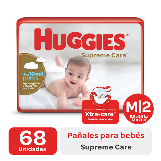 PAÑ HUG SUPREME CR M AHORRP 2X68