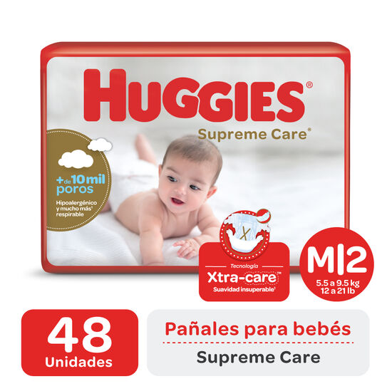 PAÑ HUG SUPREME CR M JUMBO 2x48