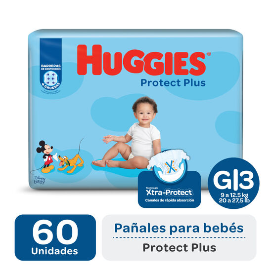 PAÑ HUG PROT PLUS G AHORRP 2x60