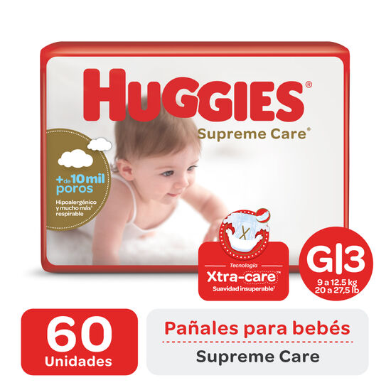 PAÑ HUG SUPREME CR G AHORRP 2X60