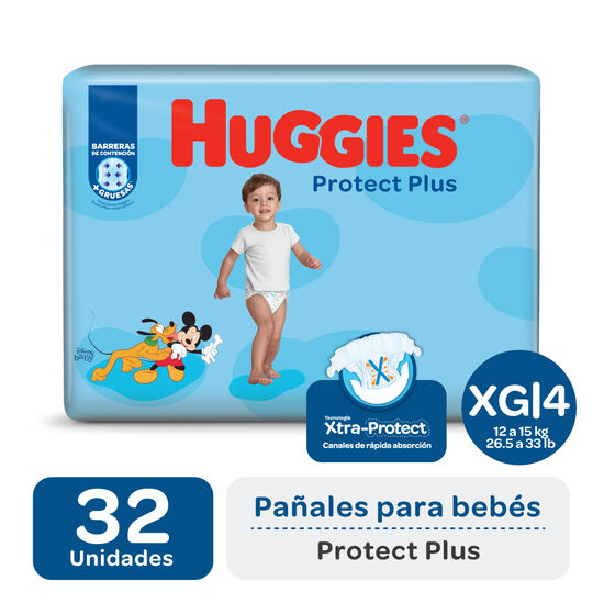 PAÑ HUG PROT PLUS XG JUMBO 2x32