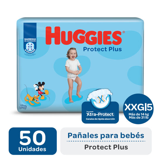 PAÑ HUG PROT PLUS XXG AHORRP 2x50