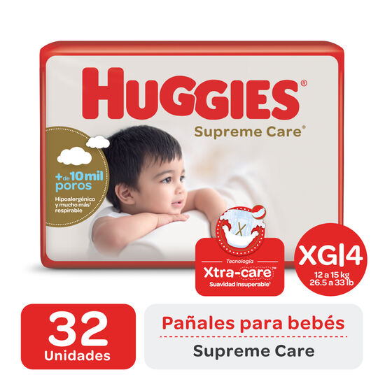 PAÑ HUG SUPREME CR XG JUMBO 2x32