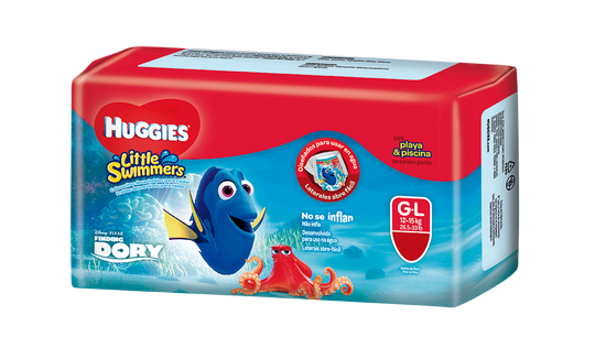 Pañal de Agua HUGGIES LITTLE SWIMMERS G