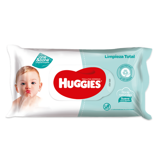 TOALLITAS HUMEDAS Huggies Limpieza Total