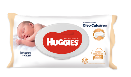 TOALLITAS HUMEDAS HUGGIES Óleo Calcáreo