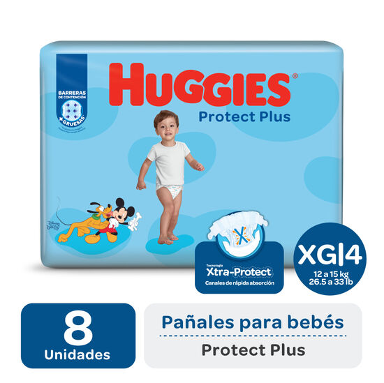 PAÑ HUG PROT PLUS XG REG 12x8