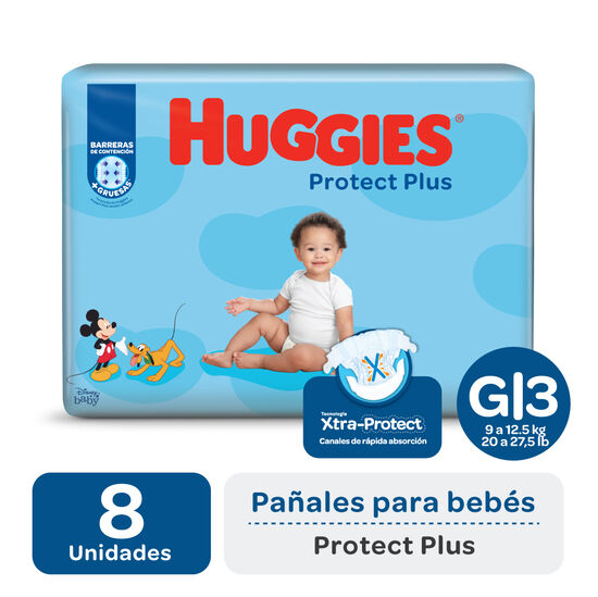 PAÑ HUG PROT PLUS G REG 12x8
