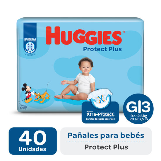 PAÑ HUG PROT PLUS G JUMBO 4x40